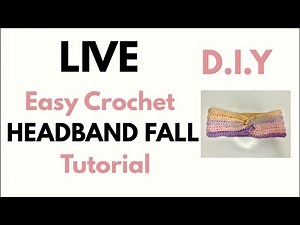 Easy Crochet Headband Ear Warmer 🍂 | Beginner-Friendly Tutorial