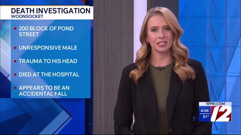 Woonsocket Police investigate body found on Pond Street