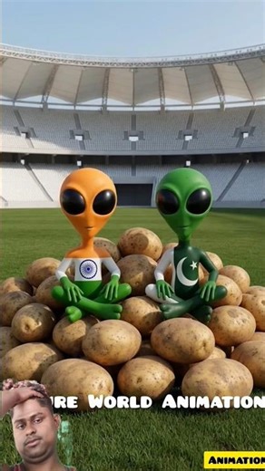 Alien 👾 pura Aaloo Kha Gya! #alien#ai