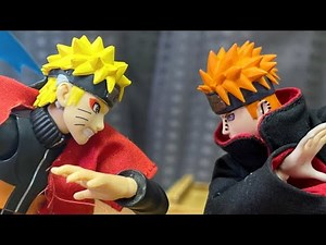NARUTO stop motion naruto vs Pain ③
