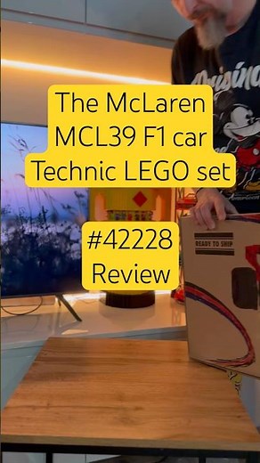 Building the McLaren MCL39 F1 car #42228 #lego