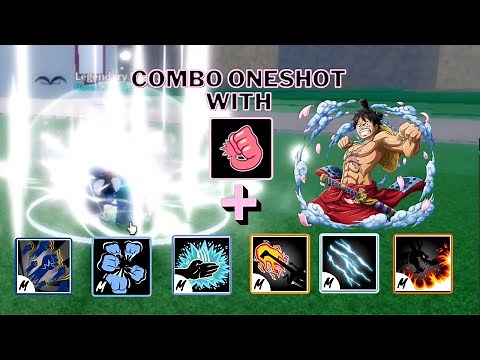 Combo One Shot With Revamped Rubber And All Melee | Blox Fruits update 17. 3
