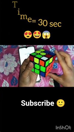 bignner vs cfop method # cfop#winner #30sec 🤩#viral #speedcubing