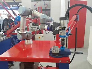 Joytap works with collaborative robot for automatic tapping