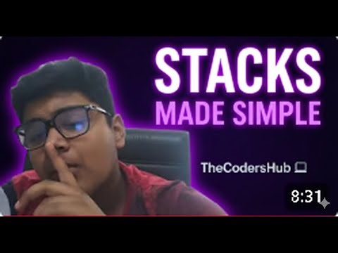 Learn Stacks in a Simple Way