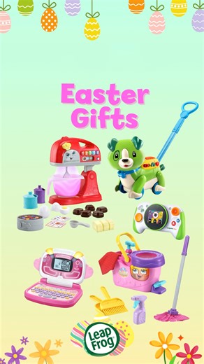 Amazon's Spring sale is almost upon us, but we're not waiting! 💐🐣🌸Visit the LeapFrog store on Amazon at https://amzn.to/4al3LHT for limited-time deals on gifts perfect for Easter, with Clean Sweep Learning Caddy (Pink), Rainbow Learning Lights Mixer (Red), Leapster Ultra and more available at 20% off for a limited time while supplies last! 💐🐣🌸 🐣🌸💐 🌸💐🐣 #LeapFrog #EasterBasket #GiftGuide | LeapFrog USA