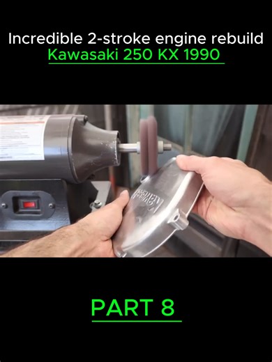 Incredible 2-stroke engine rebuild | Kawasaki 250 KX 1990 | @madmarcmoto | Youtube | #rebuild #mechanics #bike #bikelover #motor #motorcycle #Kawasaki #KX #learnontiktok #manual #fyp