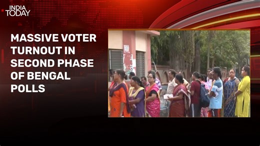Bengal phase 2 polls: 90% voter turnout reported till 5 pm; Mamata slams central forces; more
