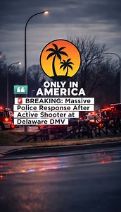 38K views · 762 reactions |  BREAKING: A heavy police response followed reports of an active shooter at a DMV in Wilmington, Delaware. Authorities say a state trooper was killed in the incident. One suspect is reported deceased. This is a developing story.  Prayers for the officer’s family and all affected. What are your thoughts? | Only in America | Facebook