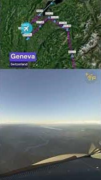 Full Flight Timelapse | Barcelona to Geneva | Microsoft Flight Simulator 2024