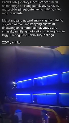 Victory Liner Sleeper Bus Accident Compilation