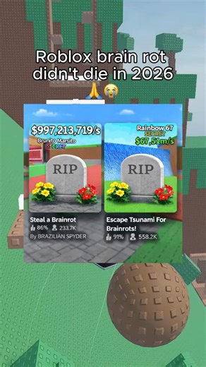 BRAINROT GAME IS EXPLODING 😭🙏 #shorts #roblox #robloxrant #relatable #rblx #brainrot #stealabrainrot