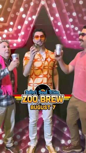 🪩🚂 All aboard the Safari Soul Train! Take a ride back in time at our 70’s themed Zoo Brew: Safari Soul Train next Wednesday, August 7! 💃🕺Get groovy with delicious local brews, tasty bites, and up-close wildlife encounters—all while supporting wildlife conservation. 🍻 Zoo Brews are 21 events from 6:30-9:30 pm – AKA the perfect way to explore the zoo after hours without the little ones.��🍻 New for 2024: Purchase a Zoo Brew ticket that includes 2 drink tickets, redeemable in-person at the eve