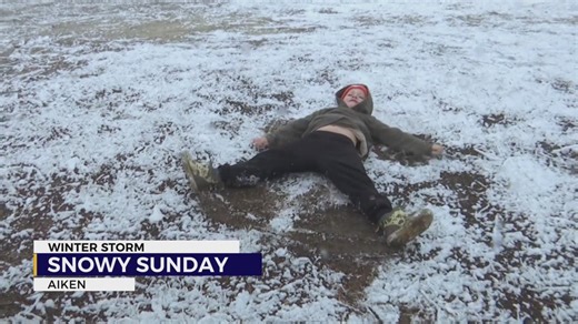 Aiken snow day delights families, but icy roads follow