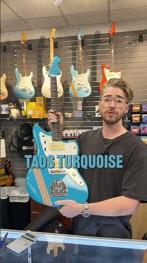Fender Custom Shop 1962 Jazzmaster Reissue in Taos Turquoise