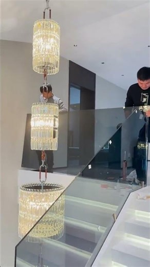 Installation of aluminum grooving glass process