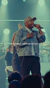 “Ah, Sovereign Lord, You have made the heavens and the earth by Your great power and outstretched arm. Nothing is too hard for You.” -Jeremiah 32:17 | Elevation Worship