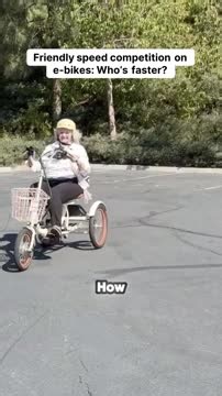 Get ready for an exhilarating ride as two electric tricycle...