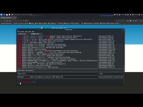 Drupal CMS Exploitation with Metasploit - Drupalgeddon