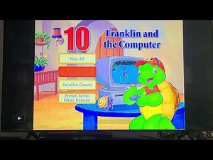 Franklin Franklin and the computer 2007 dvd menu walk-through