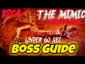 The Mimic: Beat Boss Easily [tips and tricks]| How to Defeat Final Boss of book 2 Chapter 4