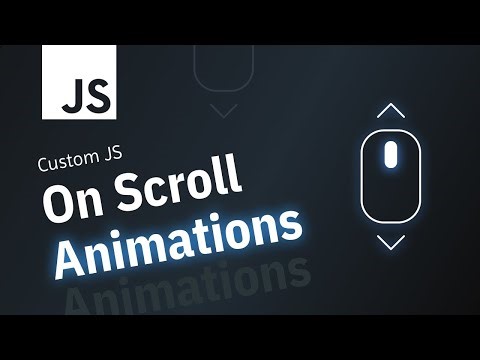 How To Make Scroll Reveal Animations With Javascript | No Libraries