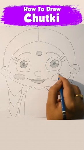 This Sunday let's learn how to draw Chutki! #Chutki #ChutkiArt #Drawing #Sunday #sundayfunday #Weekend #WeekendArt #Artist #ChhotaBheem #Kids #artistoninstagram | Chhota Bheem