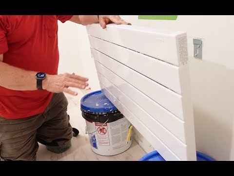 Install Runtal Electric Wall Panel Heater