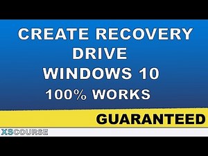 How to make Windows 10 Recovery Drive
