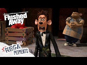Roddy Discovers Ratropolis 🐀 | Flushed Away | Mega Moments
