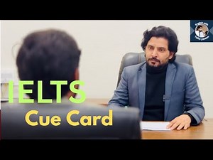 IELTS |Cue Card Practice |with Talha Yaseen|