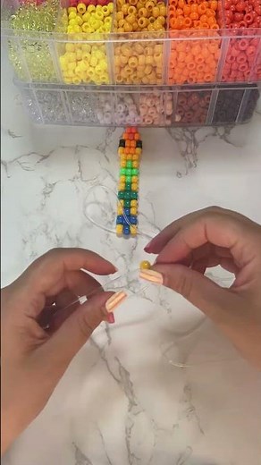 🐍 How to Make a Snake Pony Bead | Easy DIY Tutorial | Pony Bead Pattern