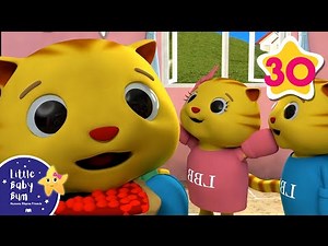 3 Little Kittens | Nursery Rhymes and Kids Songs | Little Baby Bum | Animal for Kids