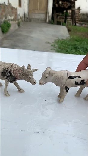 Hunting Animals Toys Dinosour Vs bear vs rhino vs goat, Cow