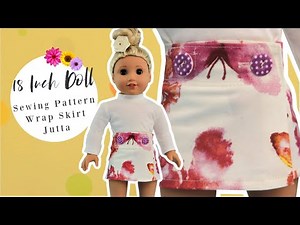 Sew the Jutta Wrap Skirt: Perfect Beginner Doll Pattern