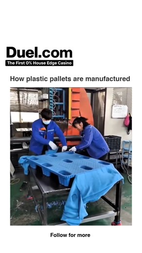 Mr Snapfix | Plastic pallets are manufactured through a process called Injection Molding or Blow Molding, depending on the type of pallet. First,... | Instagram