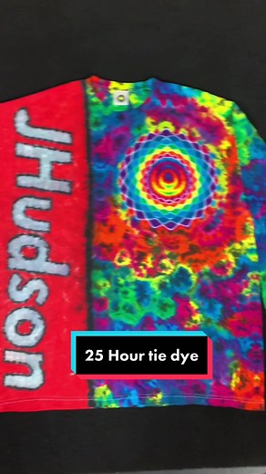 Tie Dye Art by Joshua Hudson on TikTok
