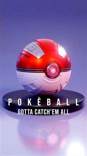 Pokèball Fake Ad #Blender3D #Shorts #Pokemon #Pokeball