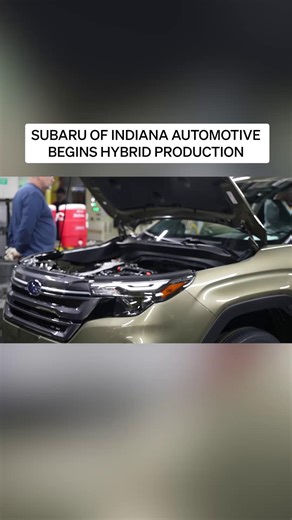A milestone moment for Subaru. 🔥 The 2026 Forester Hybrid is officially in production, and it’s the first Subaru hybrid ever built in the U.S., right in Lafayette, Indiana. Same Forester versatility. Smarter efficiency. Top Safety Pick confidence. 💪 Shop for your next Subaru in person at City Limits Subaru or on our site: https://www.citylimitssubaru.com/ | City Limits Subaru
