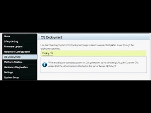 Dell Server Configuration and formatting server os #dell #server
