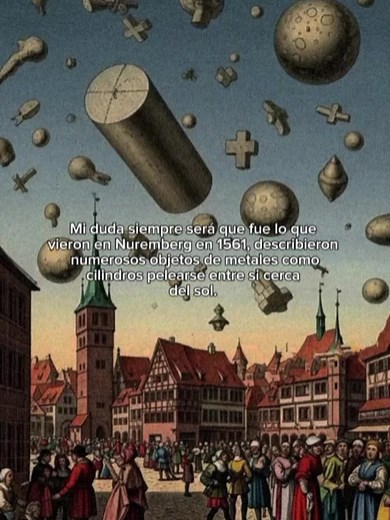 Núremberg 14 de abril de 1561: ¿qué ocurrió en el cielo?