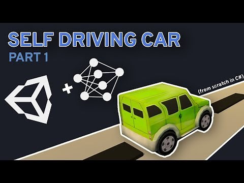 🚗 Neural Networks and Genetic Algorithms for a Self Driving Car in Unity [Part 1/3] 🚗
