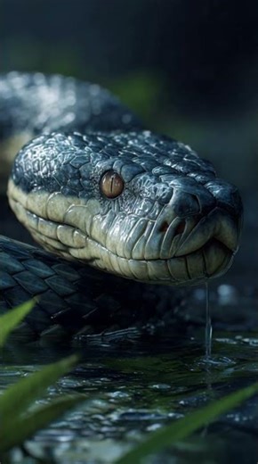 “Ular Raksasa Ini Diam Tapi Matanya Bergerak!”