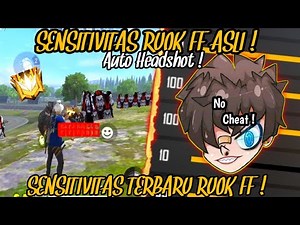 RUOK SETTING HEADSHOOT❗SENSITIVITAS RUOK FF TERBARU 2021 ASLI!! WORK ALL DEVICE!! -FreeFireIndonesia