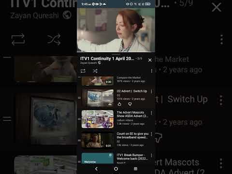 itv1 continuity's and advent December 2021