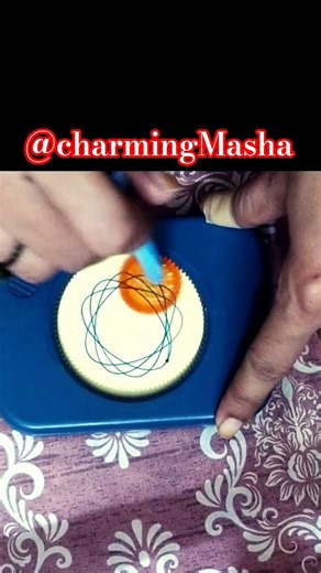 spral art/spirograph,a‪@CharmingMasha‬ #viral #art #drawing #painting #shortsfunny
