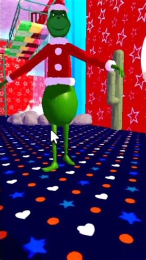 CORRE DO GRINCH 😱 #grinch #roblox #escape #shorts #prisonrunobby