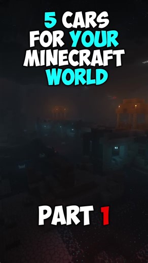 5 Cars For Your Minecraft World | Part 1 . . . . #minecraft #minecrafthacks #minecraftbuilds #minecrafttutorial
