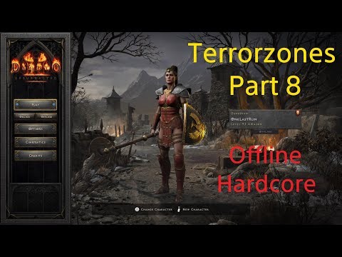 Diablo II: Resurrected - Offline Hardcore Javazon - Terrorzones Part 8 (lvl93)