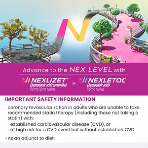 21K views | Read more about the expanded indications and review new data from the CLEAR Outcomes Trial. NEXLIZET PI: bit.ly/3GsgB7U NEXLETOL PI: bit.ly/3kDhWzd | NEXLIZET® (bempedoic acid and ezetimibe) | NEXLETOL® (bempedoic acid) HCP | Facebook